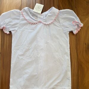 TBBC Girls Peter Pan Collar Blouse